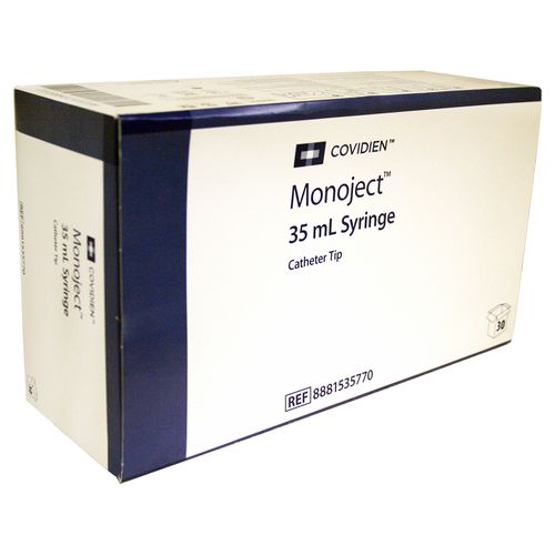 Rx Monoject Syringe 35cc Catheter Tip 30 Count