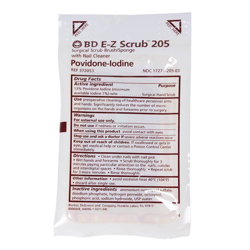 E-Z Scrub 205 Surgical Scrub Brush