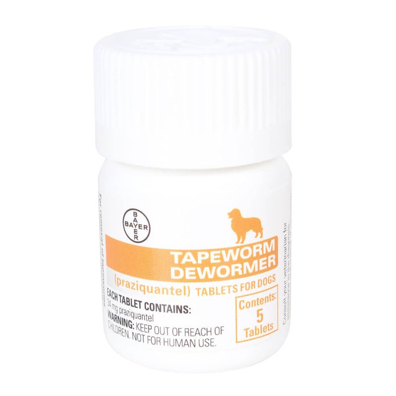 Tapeworm Dewormer Dog 5ct Lambert Vet Supply Dog, Cat, Horse