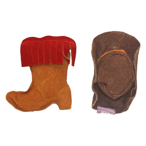 Suede Boot or Hat Toy