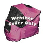-Weather-Cover-for-Special-Edition-Pet-Stroller-Pink-