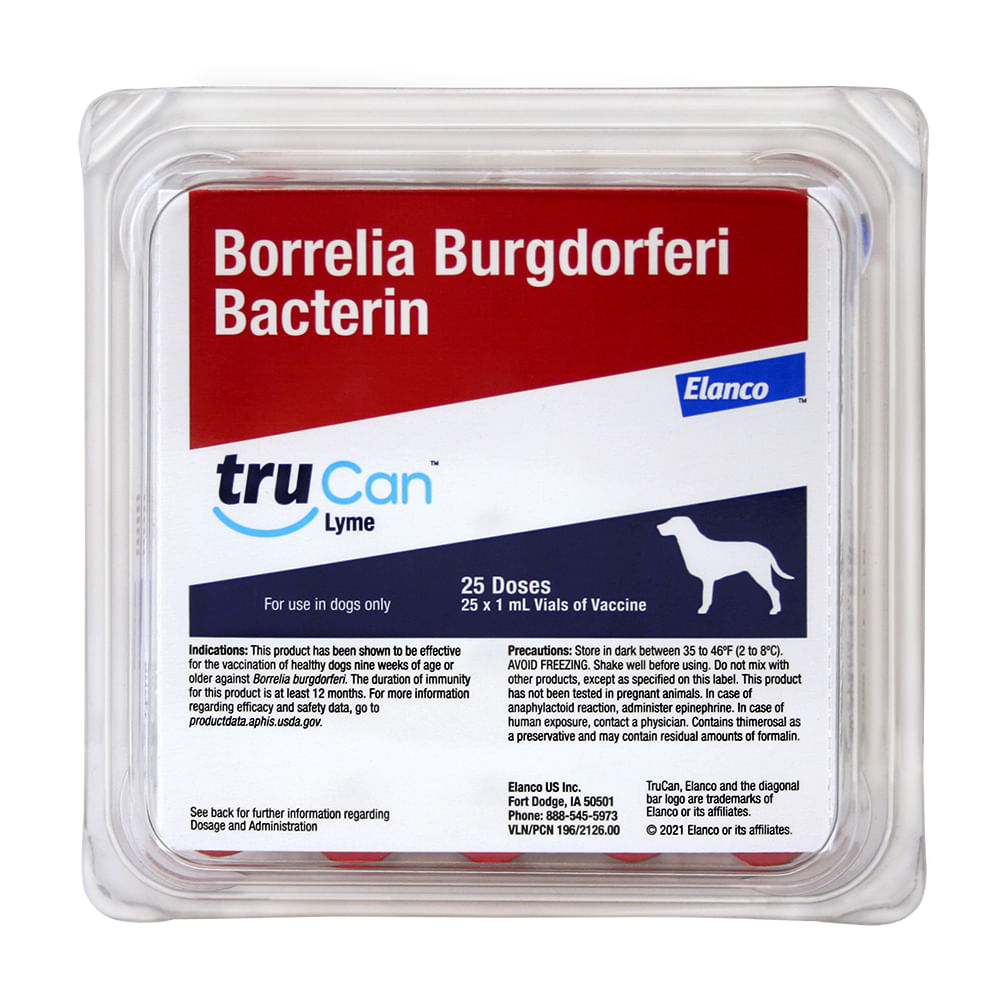 TruCan Lyme 25 x 1 ml Pet Supplies 4 Less