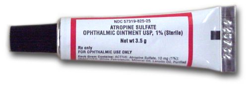 Rx Atropine Ophthalmic Ointment 1%, 3.5g