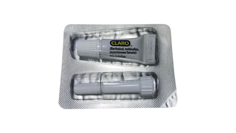 Rx Claro Otic 1 ml Single Dose Lambert Vet Supply Dog Cat