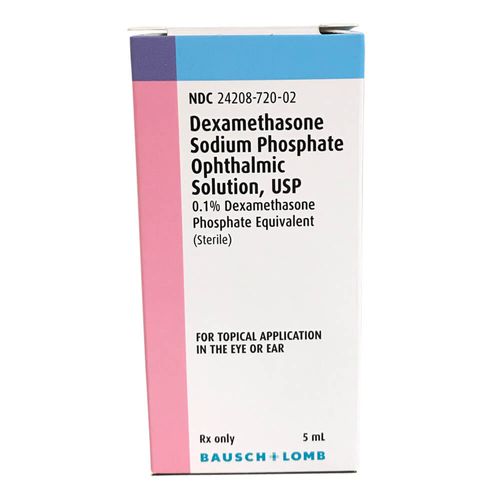 Rx Dexamethasone Opthalmic Solution .1%, 5 ml