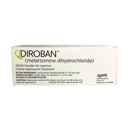 Rx Diroban, 5 x 50 mg Vials