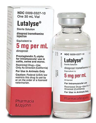 Rx Lutalyse Sterile Solution, 6 dose, 30 ml