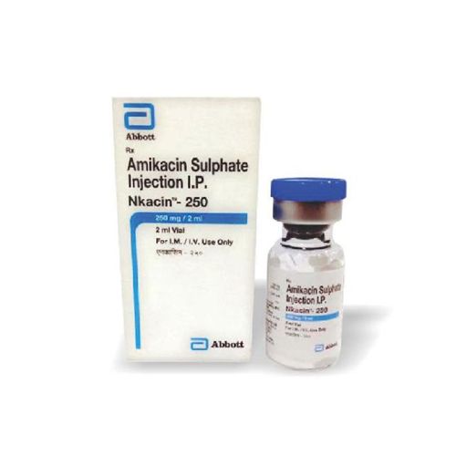 Rx Amikacin, 250 mg x 48 ml liquid