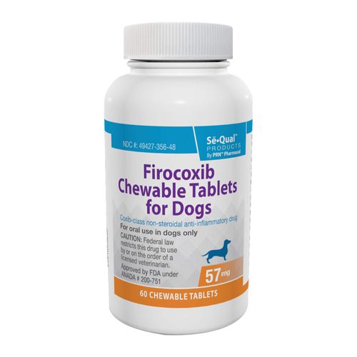 Rx Firocoxib Chewable Tablets for Dogs, 57mg, 60ct