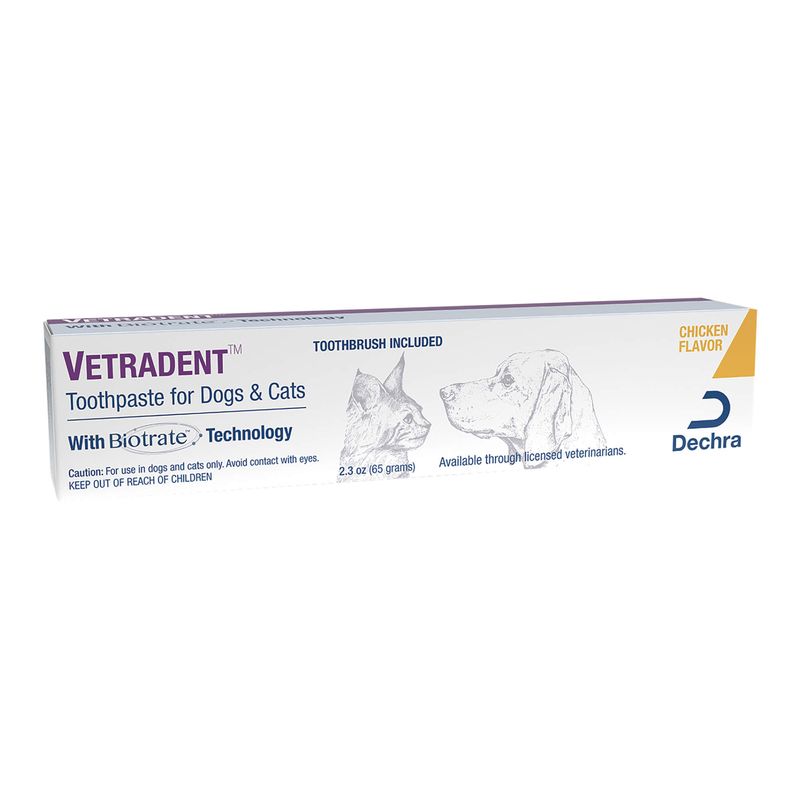 Vetradent Toothpaste (doubleheaded toothbrush included), 2.3 oz