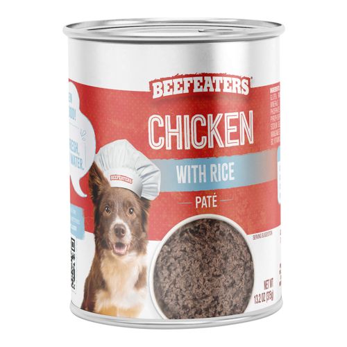 Beefeaters Chicken with Rice Pate, 13.2oz, Case of 12