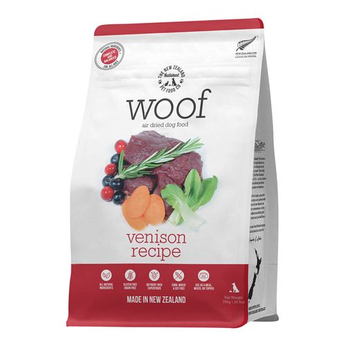 Woof Venison Air Dried Food 26.5oz