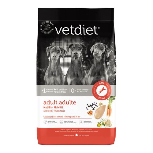 Vetdiet Care Mobility Chicken and Rice Dry Adult All breeds Dog Food, 6 lb