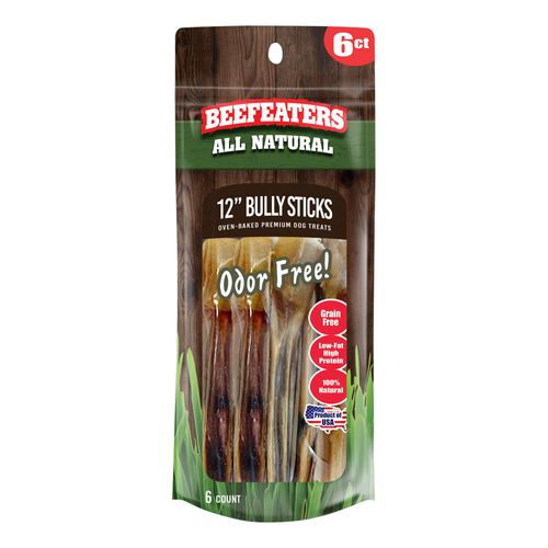 Beefeaters 12" Bully Stick, 6ct