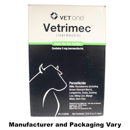 Bimectin Ivermectin Pour-On for Cattle, 1000 mL