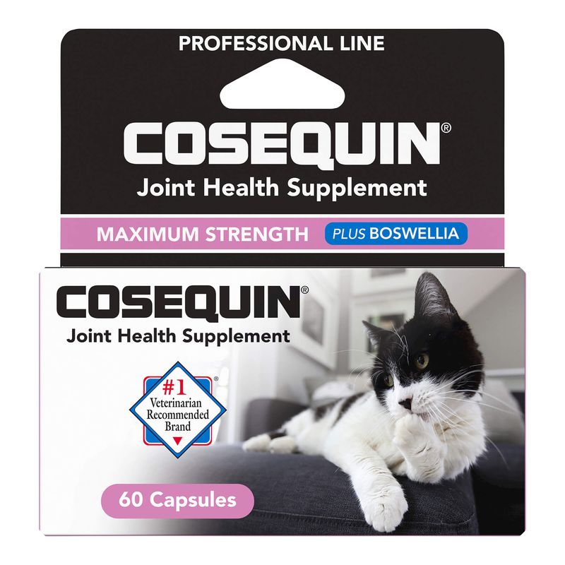 Cosequin Max Strength plus Boswellia Capsules for Cats, 60 Sprinkles