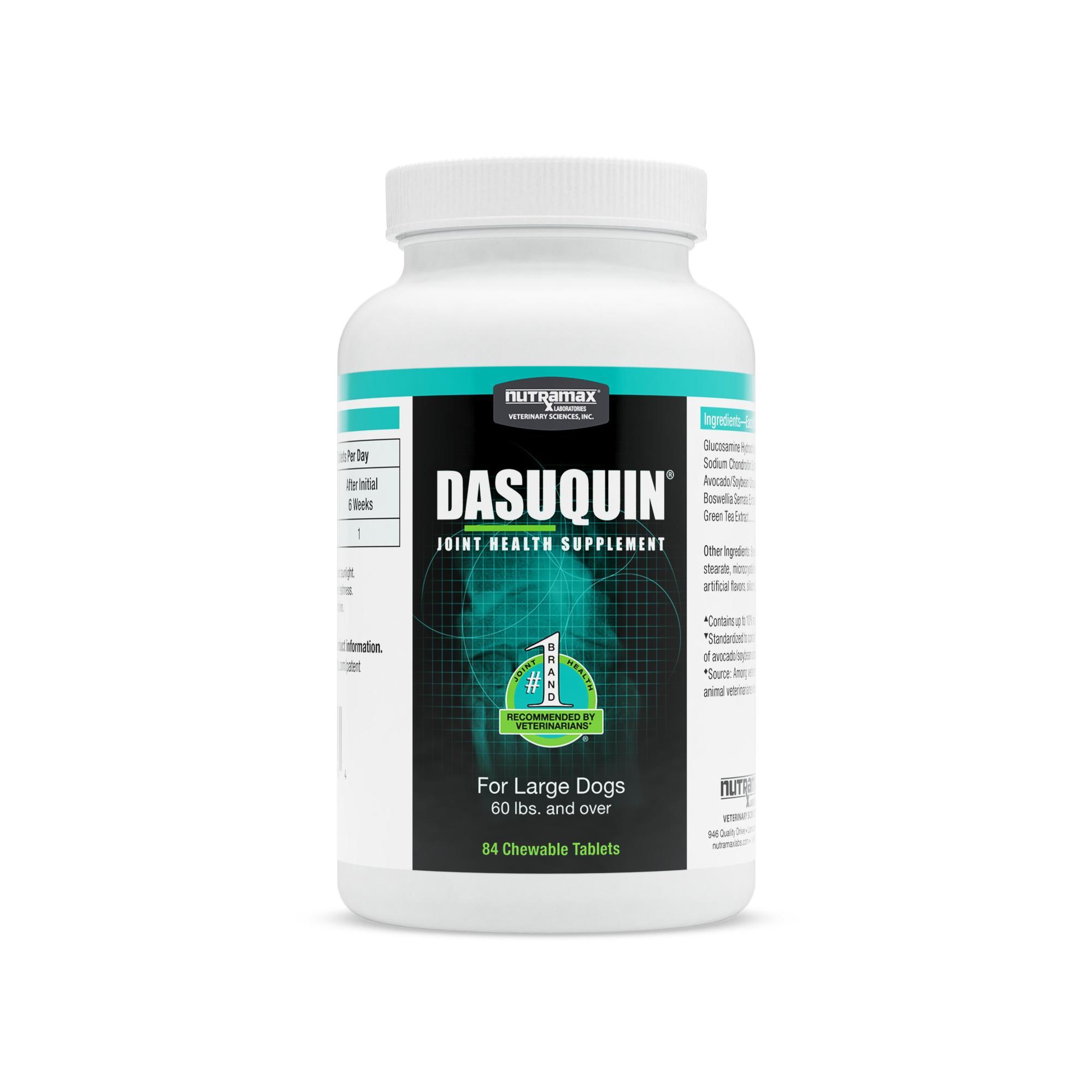 Dasuquin for Large Dogs 60 lbs and Over, 84 Chew Tabs Lambert Vet