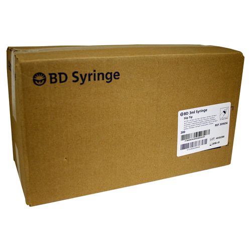 Syringe BD 3cc S/T 200's