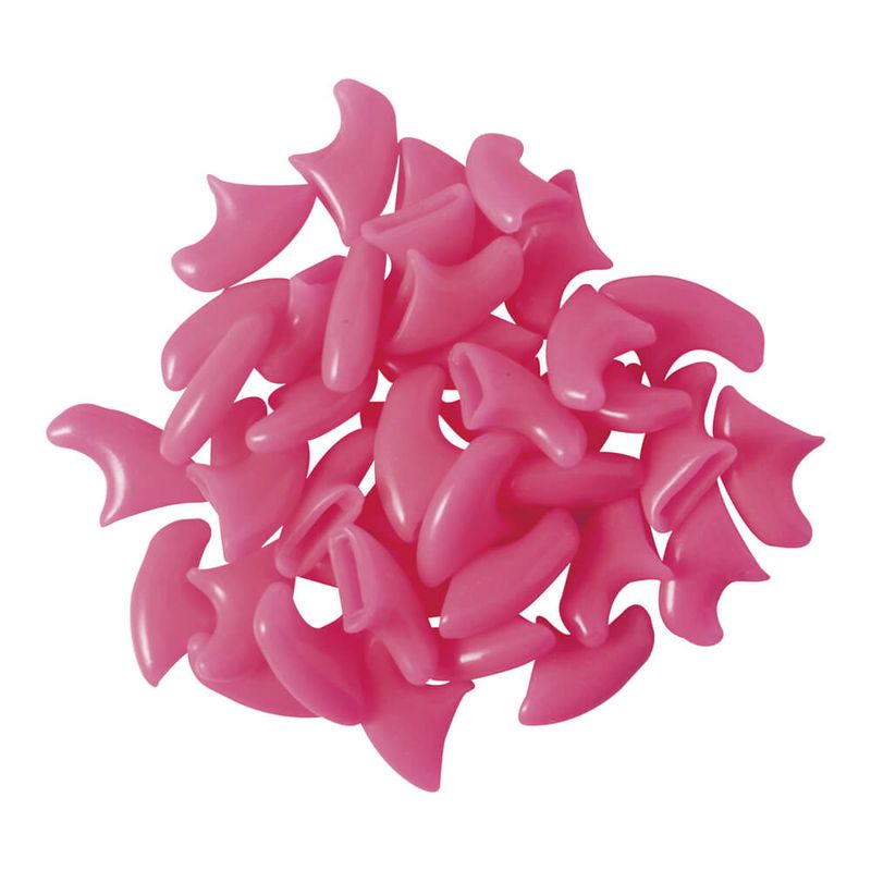 Soft Claws, Nail Caps for Cats, Medium, Pink, 40 ct Lambert Vet