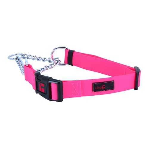 Collar, Play Martingale, 1" Wide, Large Adjustable, Fits neck, 18" to 22", Pink