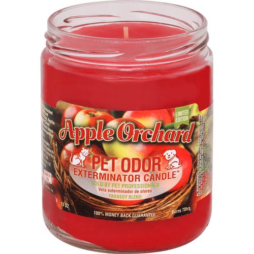 Pet Odor Exterminator Candle Apple Orchard 13 oz