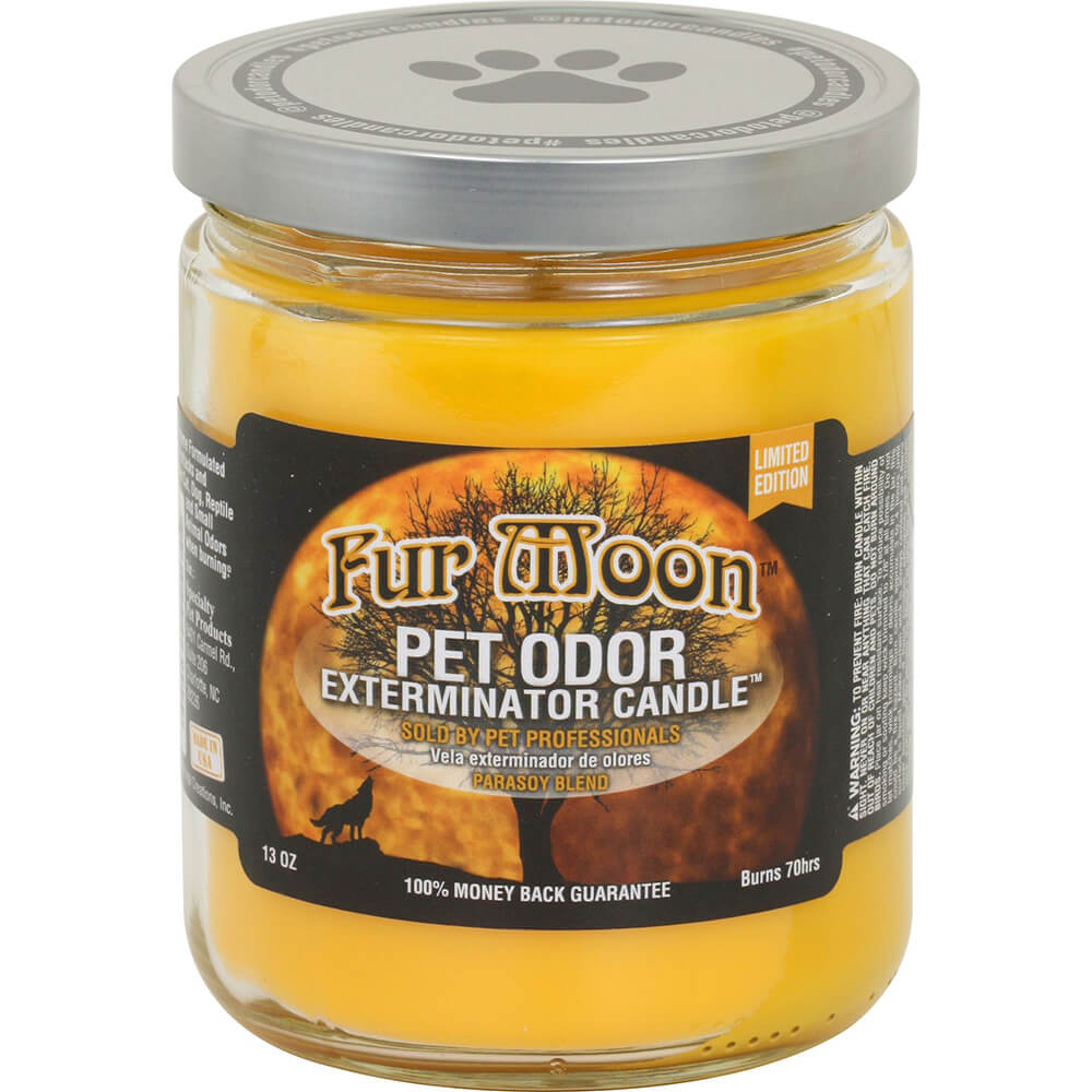 Pet Odor Exterminator Candle Fur Moon 13oz Pet Supplies 4 Less