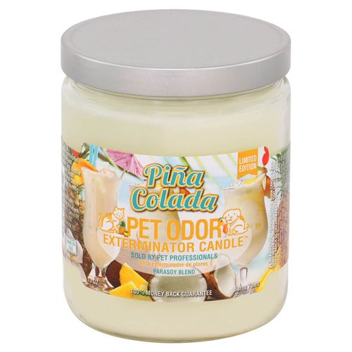 Pet Odor Exterminator Candle, Pina Colada, 13oz