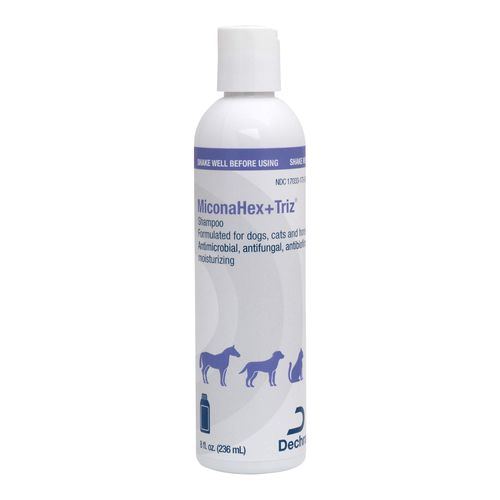 MiconaHex+ Triz Shampoo for Dogs, Cats and Horses, 8 fl oz