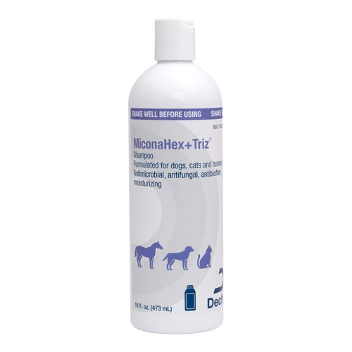 MiconaHex+ Triz Shampoo for Dogs, Cats and Horses, 16 fl oz