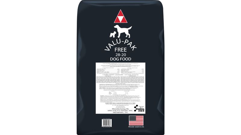 Valu Pak Free 28 20 Dog Food Black Bag 50 lb Pet Supplies 4 Less