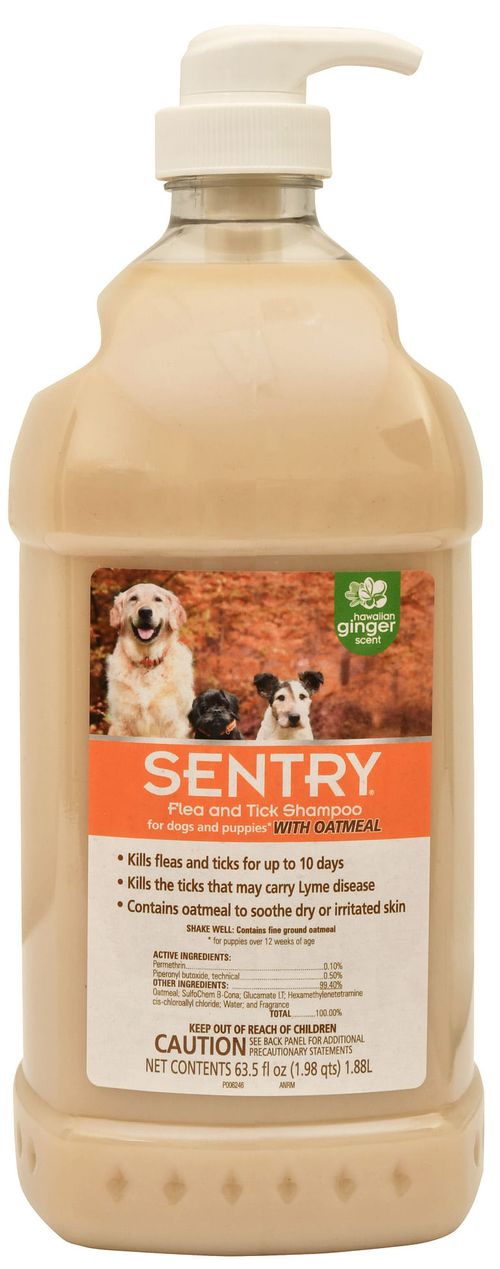 Sentry Flea & Tick Shampoo for Dogs & Puppies (64 oz)