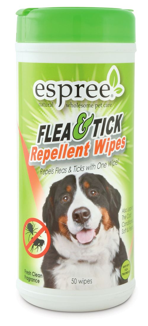 Espree Flea & Tick Repellent Wipes