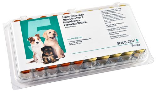 Solo-Jec 5 (5 Way Dog Vaccine)