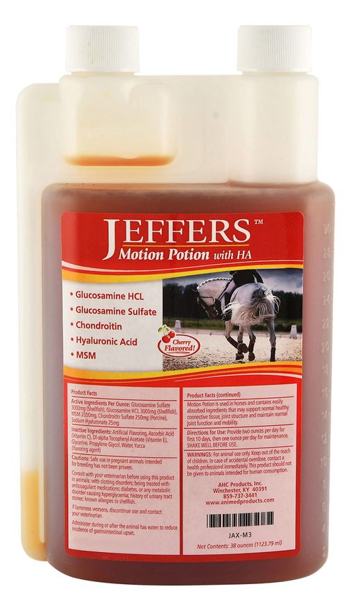 Jeffers™ Motion Potion Equine Joint Supplement Liquid with HA