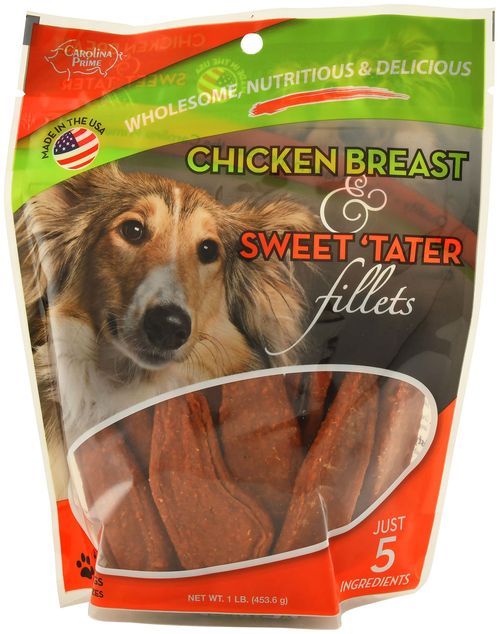 Chicken & Sweet 'Tater Fillets Dog Jerky Treats