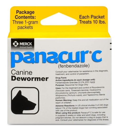 Panacur C Canine Dewormer (Fenbendazole)