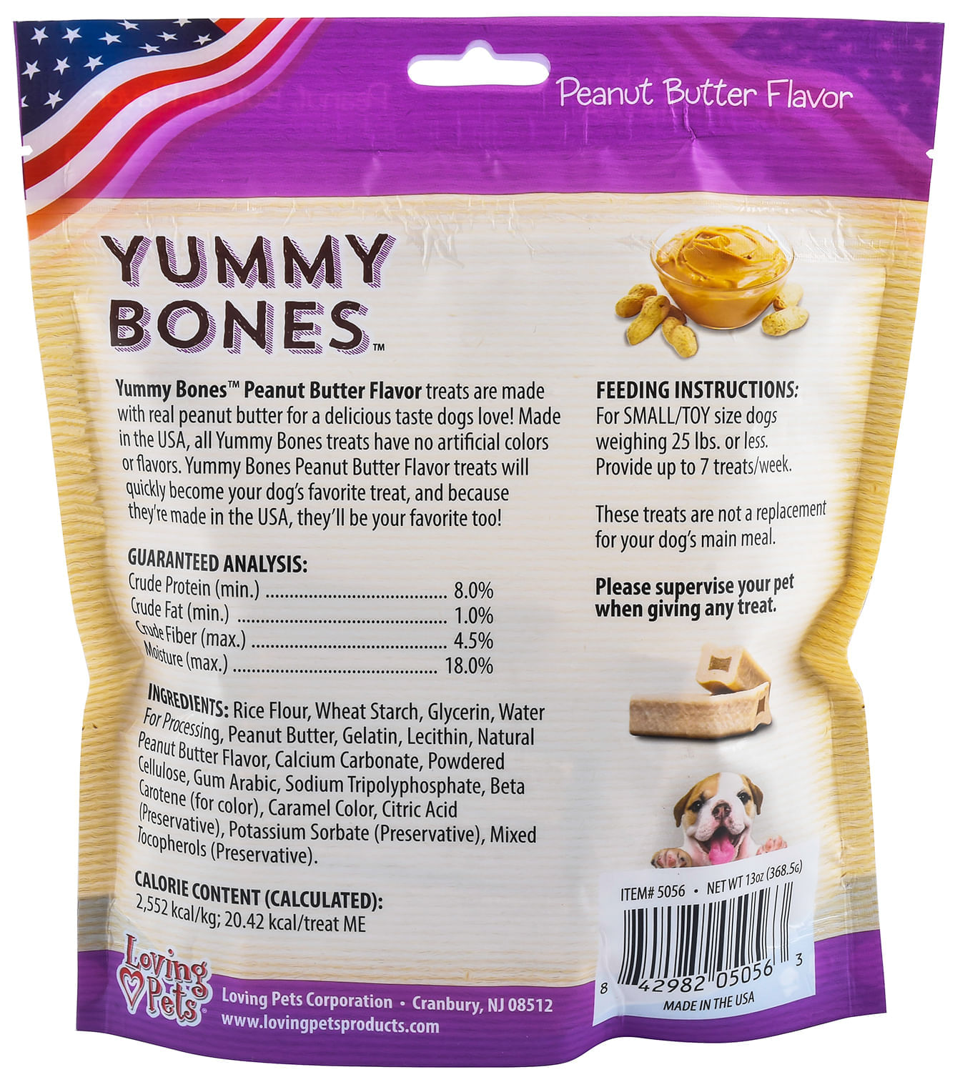 Yummy Bones Dog Treats, 13 oz Lambert Vet Supply Dog, Cat, Horse