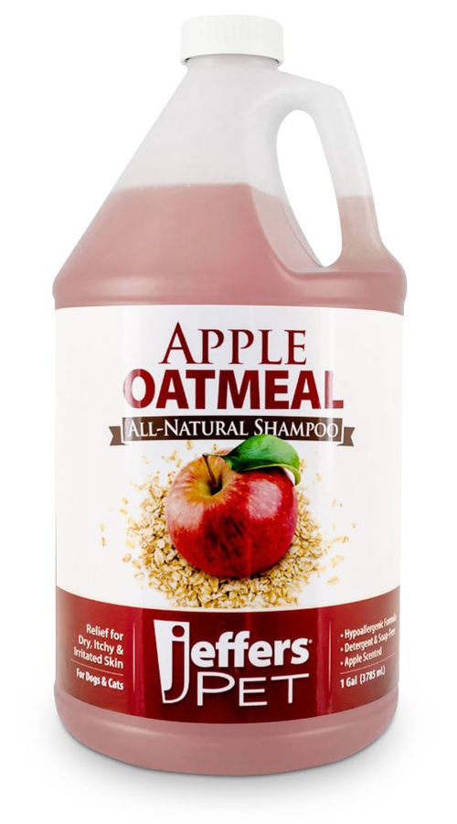 Apple-Oatmeal Shampoo for Dogs and Cats