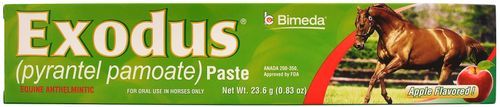 Exodus Horse Dewormer Paste