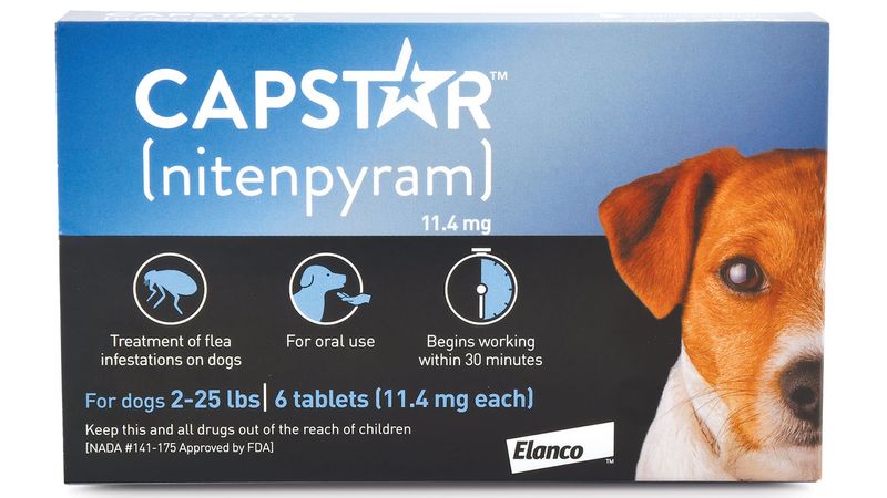 Capstar Oral Flea Treatment for Dogs and Cats Lambert Vet Supply Dog Cat Horse Kennel Vet Supplies