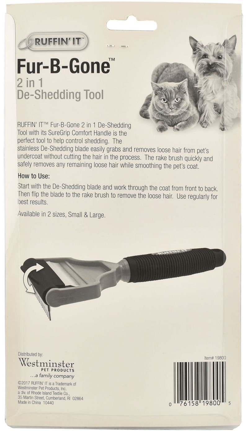 Small Fur-B-Gone De-Shedding Tool