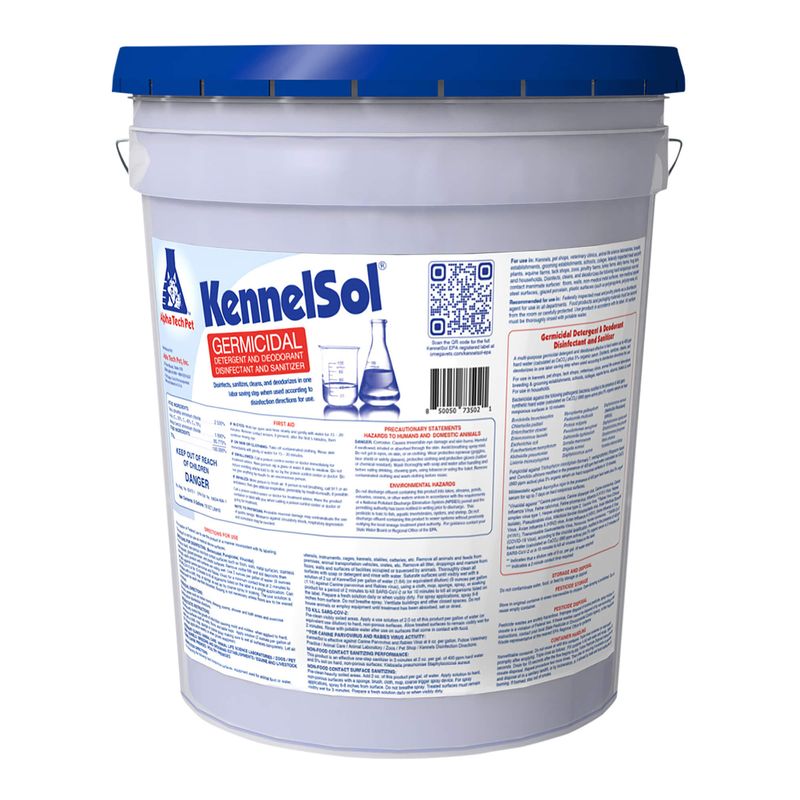 KennelSol 5 Gallon Pail Lambert Vet Supply Dog, Cat, Horse, Kennel