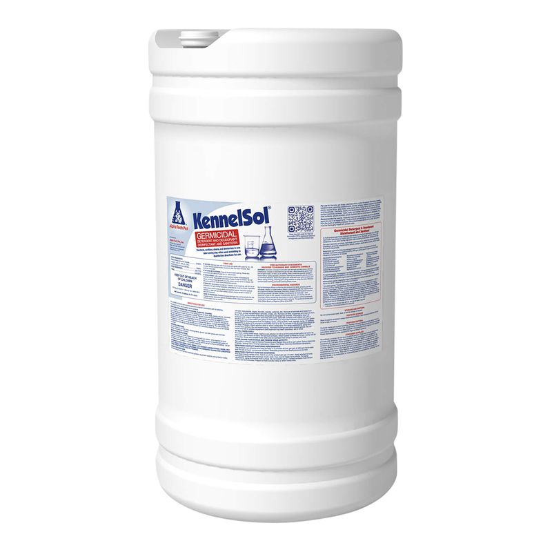 KennelSol 15 Gallon Drum Lambert Vet Supply Dog, Cat, Horse, Kennel