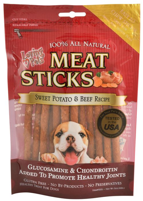 Loving Pets 100% All Natural Meat Sticks