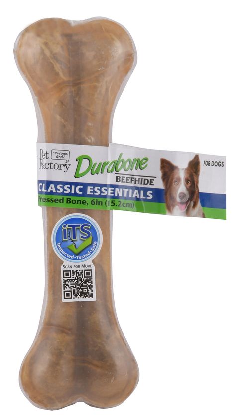 Pet Factory Natural Pressed Rawhide Bones