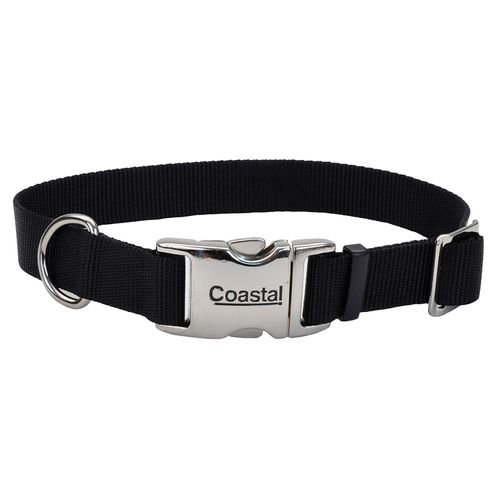 Coastal Adjustable Dog Collar with Metal Buckle