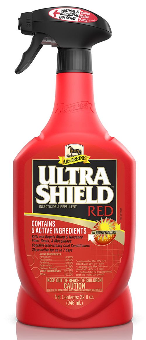 UltraShield Red Insecticide & Repellent Spray, Red