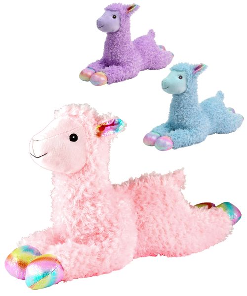 24" Jumbo Plush Llama, Assorted Colors