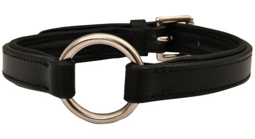 Jeffers Premium Padded Black Leather Collars