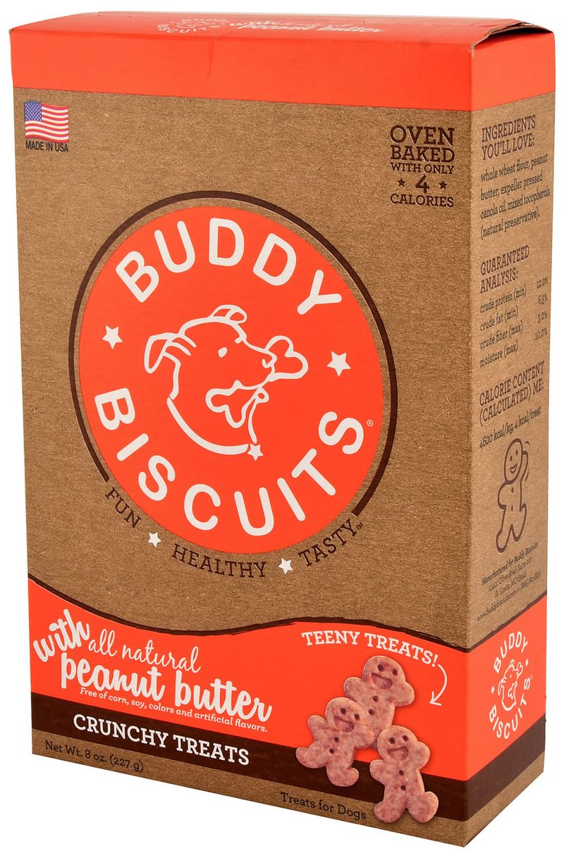 Itty Bitty Buddy Biscuits Dog Treats, 8 oz Pet Supplies 4 Less